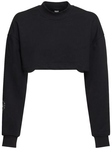 Sportswear Crop Open-back Sweatshirt - ADIDAS BY STELLA MCCARTNEY - Modalova