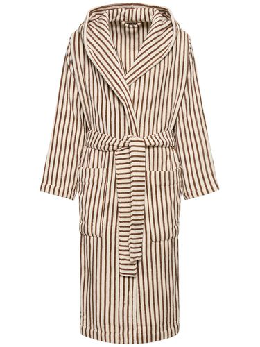 Kodiak Stripes Bathrobe - TEKLA - Modalova