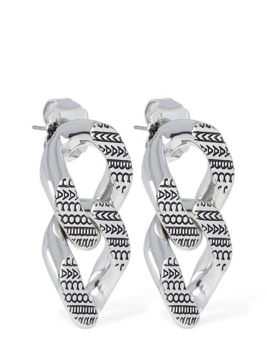 Monogram Chain Link Earrings - MARC JACOBS - Modalova