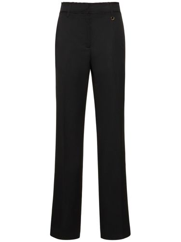 Hose Aus Wollkrepp "le Pantalon Ficelle" - JACQUEMUS - Modalova