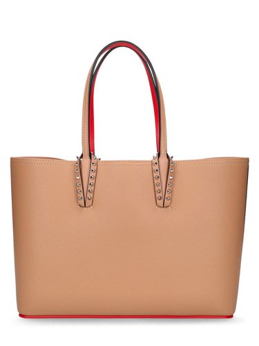 Bolso Tote Pequeño Cabata De Piel - CHRISTIAN LOUBOUTIN - Modalova