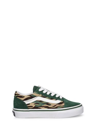 Old Skool V Leather Blend Strap Sneakers - VANS - Modalova