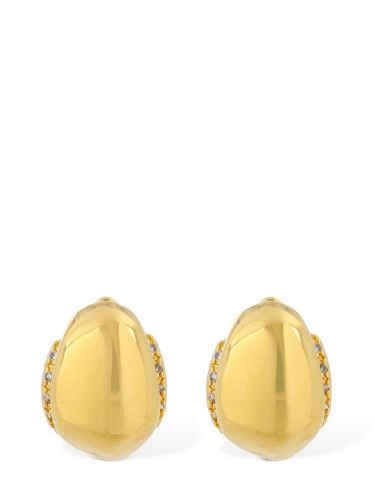 Pebble Crystal Huggie Earrings - ZIMMERMANN - Modalova