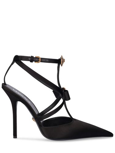 Mm Satin Slingback Heels - VERSACE - Modalova