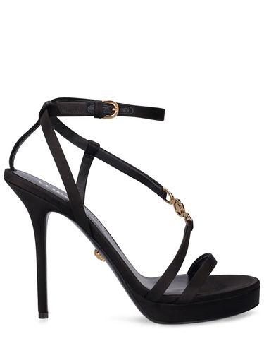 Mm Hohe Sandaletten Aus Satin - VERSACE - Modalova