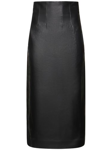 Napa Leather Corset Midi Skirt - CHLOÉ - Modalova