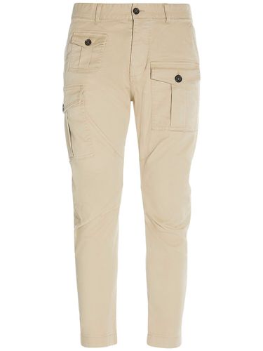 Pantalones De Algodón Stretch - DSQUARED2 - Modalova