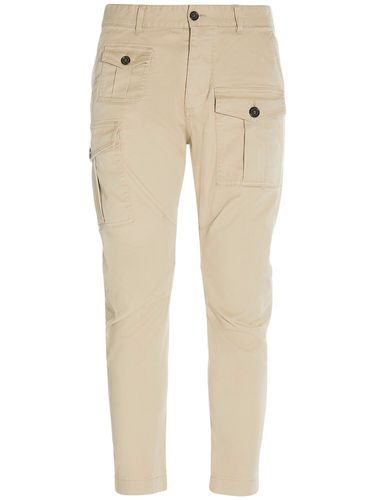 Sexy Cargo Stretch Cotton Pants - DSQUARED2 - Modalova