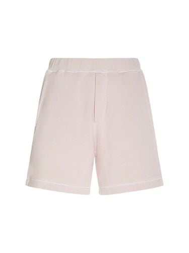 Shorts Aus Entspanntem Baumwollfleece - DSQUARED2 - Modalova