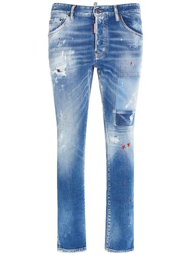 Jeans Aus Stretch-baumwolldenim „skater“ - DSQUARED2 - Modalova