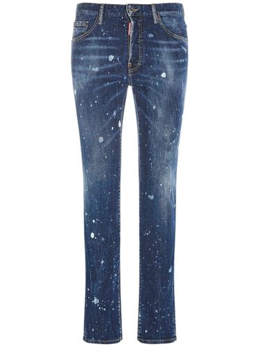 Jeans Cool Guy In Denim Di Cotone Stretch - DSQUARED2 - Modalova