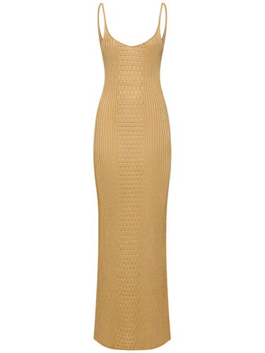 Zarina Lurex Knit Long Dress - NILI LOTAN - Modalova