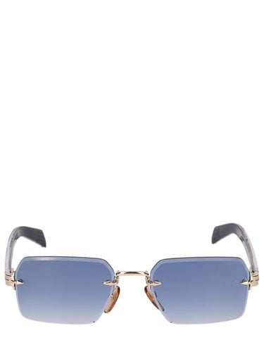 Eckige Sonnenbrille Aus Metall „db“ - DB EYEWEAR BY DAVID BECKHAM - Modalova