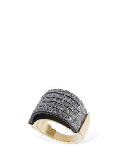 Aria Leather Ring - SO-LE STUDIO - Modalova