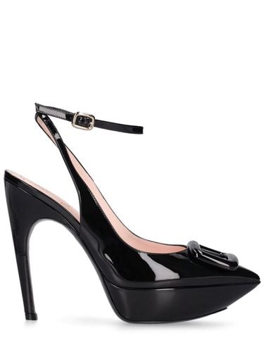 Mm Hohe Pumps Aus Leder „choc“ - ROGER VIVIER - Modalova