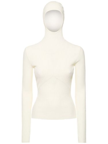 Top In Maglia Di Misto Viscosa A Costine - ANDREADAMO - Modalova