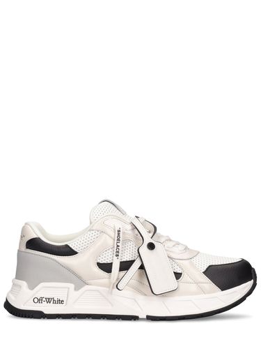 Mm Hohe Ledersneakers "kick Off" - OFF-WHITE - Modalova