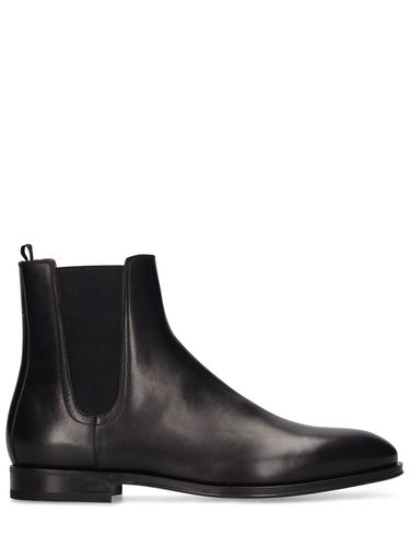 Falco Leather Boots - FERRAGAMO - Modalova