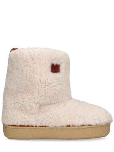 Mm Frieze Shearling Ankle Boots - ISABEL MARANT - Modalova