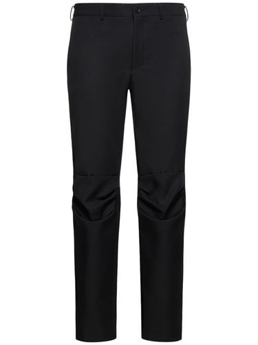 Pantalones De Gabardina - COMME DES GARÇONS HOMME PLUS - Modalova