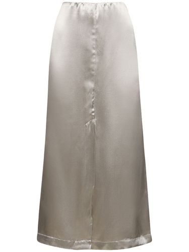 Lys Silk Blend Midi Skirt - LOULOU STUDIO - Modalova