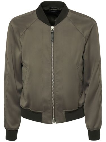 Chaqueta Bomber De Cady De Viscosa - TOM FORD - Modalova