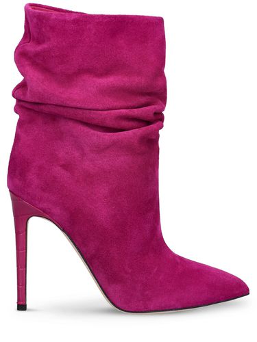 Mm Slouchy Suede Ankle Boots - PARIS TEXAS - Modalova