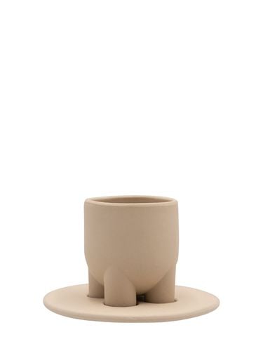 Cappuccino Cup & Saucer - BURGIO. - Modalova