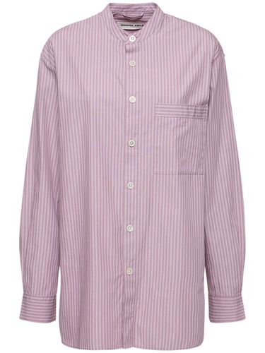 Buttoned Cotton Sleep Shirt - BIRKENSTOCK TEKLA - Modalova