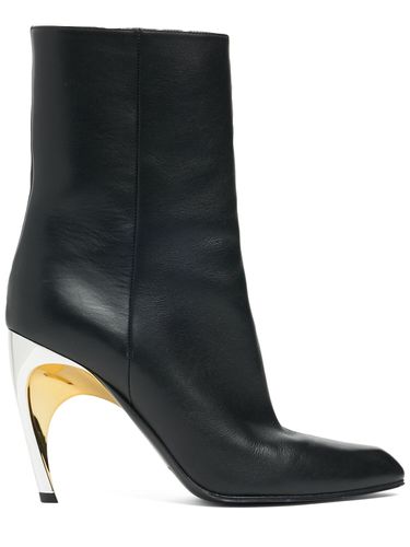 Mm Hohe Lederstiefel „armadillo“ - ALEXANDER MCQUEEN - Modalova