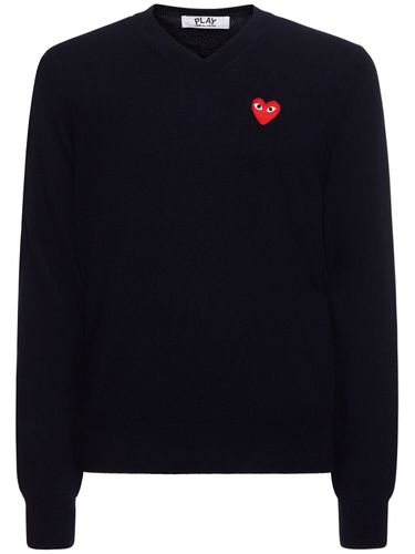 Strickpullover Aus Wolle „play“ - COMME DES GARÇONS PLAY - Modalova