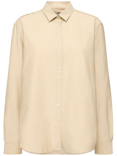 Signature Cotton Blend Shirt - TOTEME - Modalova