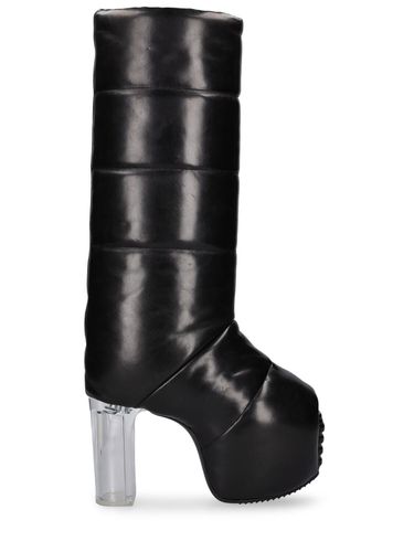 Mm Hohe, Gepolsterte Lederstiefel - RICK OWENS - Modalova