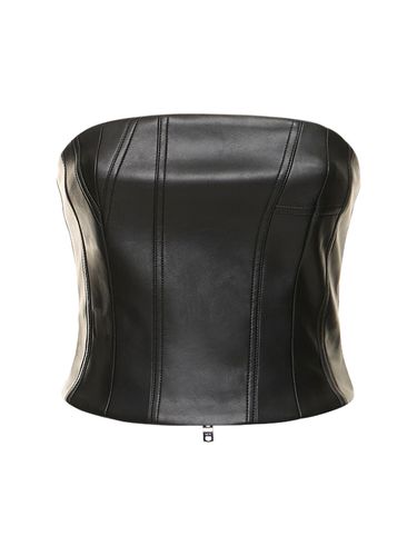 Bustier In Similpelle - AMIRI - Modalova