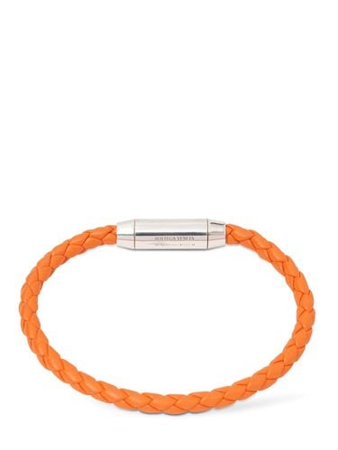 Bracciale In Pelle Intrecciata - BOTTEGA VENETA - Modalova