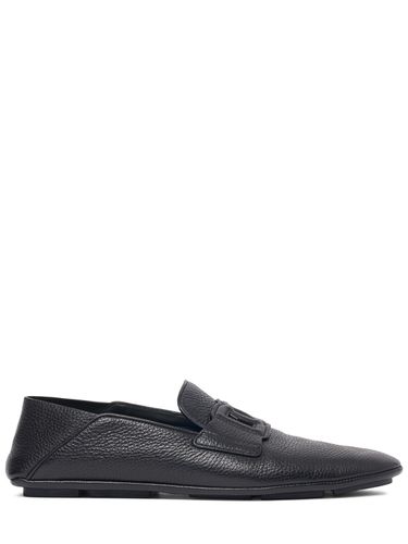 Lederloafers „dg“ - DOLCE & GABBANA - Modalova