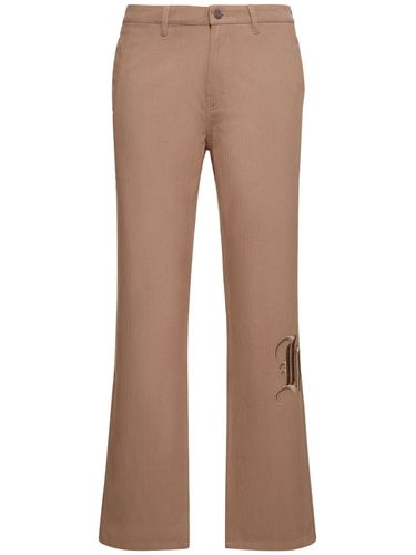 Herringbone Cotton Pants - HONOR THE GIFT - Modalova