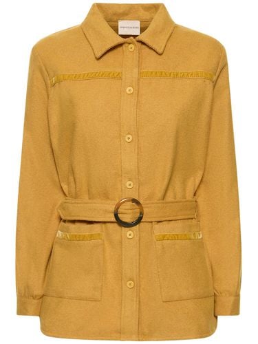 Bagatelle Belted Twill Over Shirt - MARIA DE LA ORDEN - Modalova