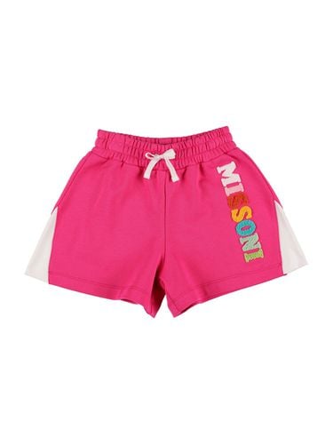 Shorts De Algodón Jersey - MISSONI - Modalova