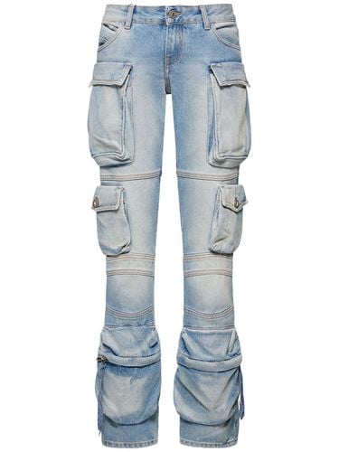 Cargo-jeans Aus Denim Mit Tiefer Taille „essie“ - THE ATTICO - Modalova