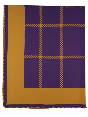 Tartan Plaid Wool Blend Throw - ETRO - Modalova