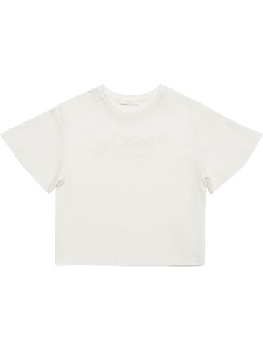 Camiseta De Algodón Jersey - CHLOÉ - Modalova