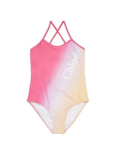 Bañador Entero De Lycra Estampado - CHLOÉ - Modalova