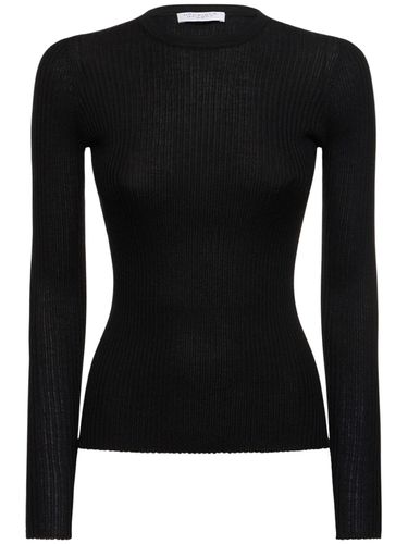 Browning Ribbed Cashmere & Silk Sweater - GABRIELA HEARST - Modalova