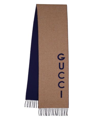 Bufanda De Lana Pied De Poule - GUCCI - Modalova