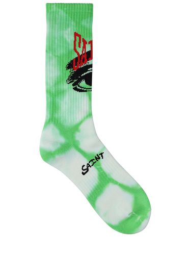 Calcetines Tie Dye - SAINT MICHAEL - Modalova