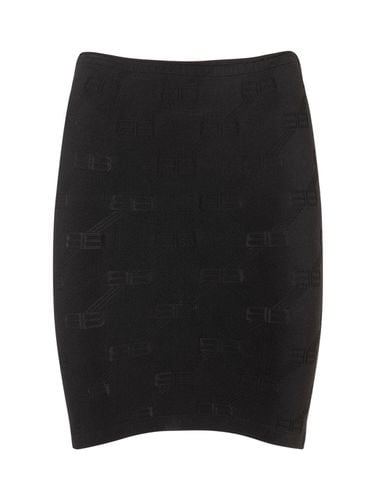 Nylon Blend Mini Skirt - BALENCIAGA - Modalova