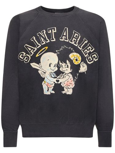 Saint Aries Crewneck Sweatshirt - SAINT MICHAEL - Modalova