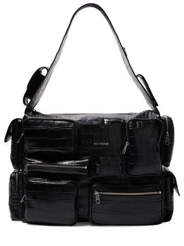 Bolso Superbusy De Piel - BALENCIAGA - Modalova