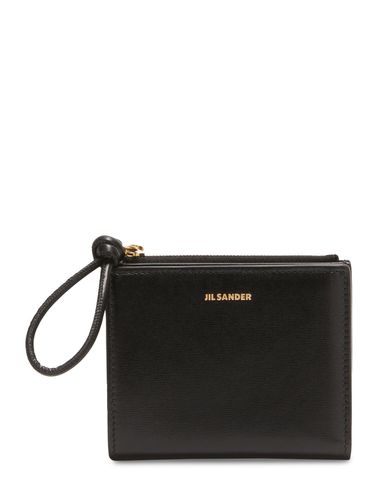 Cartera De Piel Grabada - JIL SANDER - Modalova